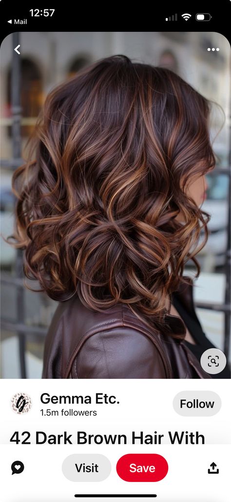 Hair With Brown Roots, Hair Trends Color, Dimensional Brown, 2024 Hair Trends, Brown Curls, Gray And Brown, Brown Hair With Highlights, Dark Brown Hair, Color Hair