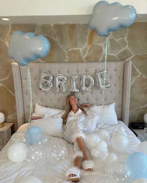 On Cloud 9 Bachelorette, Bachelorette Inspo, Bride To Be Balloons, Bridal Shower Inspo, Bachelorette Party Weekend, Wedding Bachelorette Party, Bridal Bachelorette Party, Bachelorette Party Planning, Bachelorette Themes