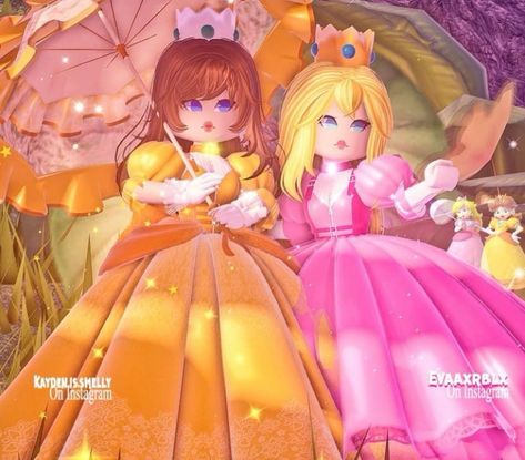 Princess Peach Royale High, Storybook Characters Royale High, Royale High Fanart, Royle High, Rh Style, Rh Cosplay, Royale Outfits, Royals High, Royale High Journal Ideas