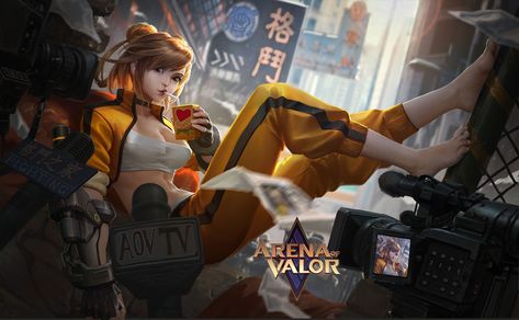 ArtStation - Arena of Valor, zuoan dong Arena Of Valor, The Heirs, Princess Zelda, Entertainment, Zelda Characters, Concert, Media, Film, Fictional Characters