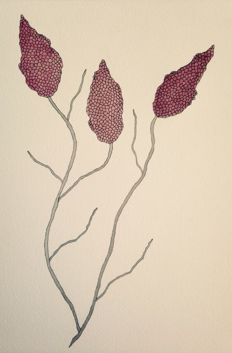 Radish Moon Sumac Board Art, Art And Illustration, Linocut, Coop, Plum, Illustration Art, Textiles, Home Decor Decals, Moon