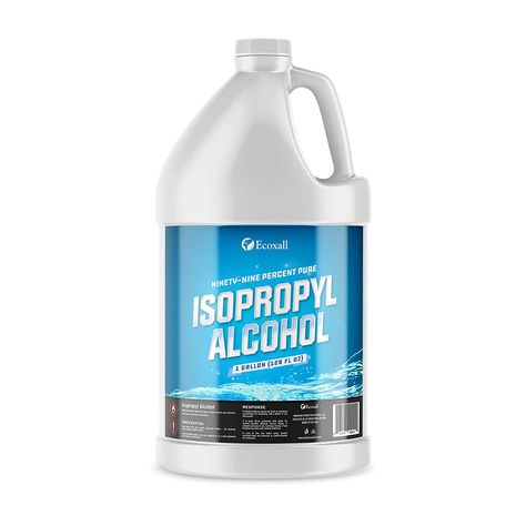 AMAZON: Ecoxall Chemicals - 99% Pure Isopropyl Alcohol - 1 Gallon Jug Check more at https://dealsfinders.blog/23/amazon-ecoxall-chemicals-99-pure-isopropyl-alcohol-1-gallon-jug/ Isopropyl Alcohol Uses, 55 Gallon Drum, 99 Percent, Isopropyl Alcohol, Small Bottles, Rubbing Alcohol, Powerade Bottle, Personal Protective Equipment, Ipa