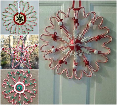 If you are thinking about making a wreath and need some Christmas wreath ideas, then you might want to try really easy candy cane wreaths. It’s inexpensive and simple to do.  They look fantastic! They’re perfect for the holiday season and make wonderful small gifts. Pinterest Facebook Google+ reddit StumbleUpon Tumblr Pinterest Facebook Google+ reddit Candy Cane Crafts, Candy Cane Decorations, Candy Cane Wreath, Xmas Deco, Candy Cane Christmas, Round Ornaments, Christmas Candy Cane, Candy Canes, Christmas Deco