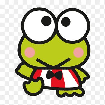 Keroppi Transparent Png, Frog Sanrio, Keroppi Png, Brass Knuckle Tattoo, Frog Png, Sanrio Keroppi, Frog Illustration, Melody Hello Kitty, Hello Kitty Characters