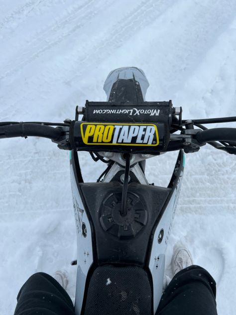 Pit bikes in the snow is elite frr😂😂 Pit Bikes, Motocross Bikes, Pit Bike, The Snow, Motocross, Bike, Quick Saves