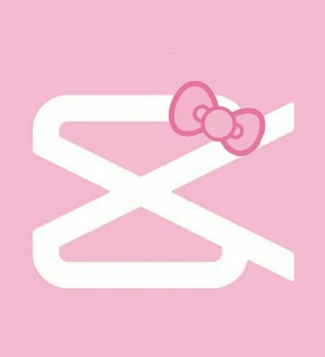 Tiktok Hello Kitty Icon, Pink Hello Kitty Wallpaper, Phone Wallpaper Theme, Hello Kitty App Icon, Pink Hello Kitty Wallpaper Iphone, Tiktok Logo, Heart App, App Frame, Cat App