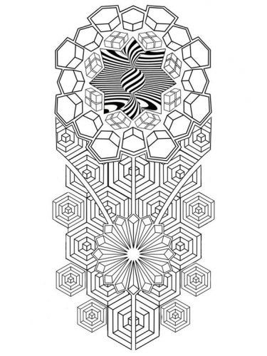 Patterns Geometric Tattoo Outline, Stencil Tattoo Ideas Men, Stencil Tattoo Ideas, Geometric Tattoo Stencil, Tattoo Ideas Men, Geometric Tattoo Sleeve Designs, Geometric Tattoo Pattern, Hexagon Tattoo, Geometric Mandala Tattoo