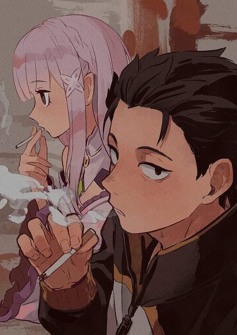 Re Zero, Pink Hair, Subaru, Twitter, Anime, Hair, Pink