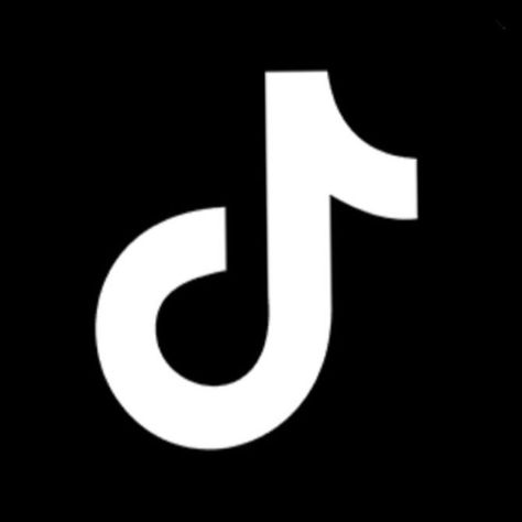 Black And White Tik Tok Icon, White Tik Tok Icon, Black Tik Tok Icon, Tik Tok App Icon, Logo Tik Tok, Tik Tok Black, Tik Tok Icon, Iphone Shortcuts, Tt Logo