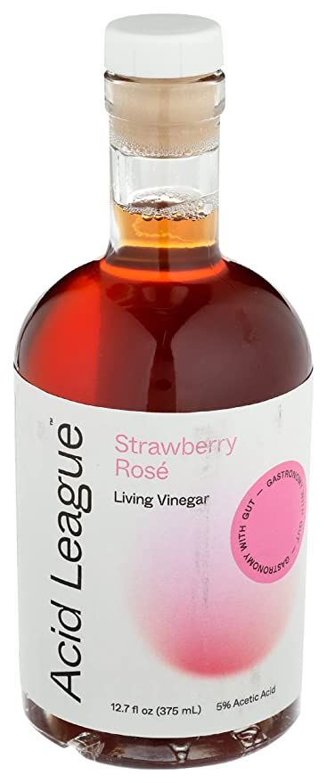 Amazon.com : Acid League, Vinegar Strawberry Rose, 12.7 Fl Oz : Grocery & Gourmet Food Rose Vinegar, Vinegar Recipes, Strawberry Rose, Strawberry Roses, Vinegar And Honey, Organic Apple Cider Vinegar, Olive Oil And Vinegar, Acetic Acid, Red Wine Vinegar