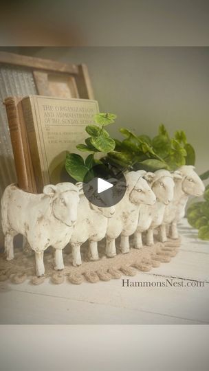 412K views · 15K reactions | 🐑 Sheep Planter Makeover from Dollar General | 🐑🌿Now I want to grab more of these Sheep Planters just to try out different paint finishes!! So many possibilities!   Hope you enjoy the idea!  🤎Summer | By Hammons NestFacebook Different Paint Finishes, Sheep Planter, Planter Makeover, Hammons Nest, Sheep Decor, Diy Shower Curtain, Thrift Flips, Diy Snowman, Christmas Party Games