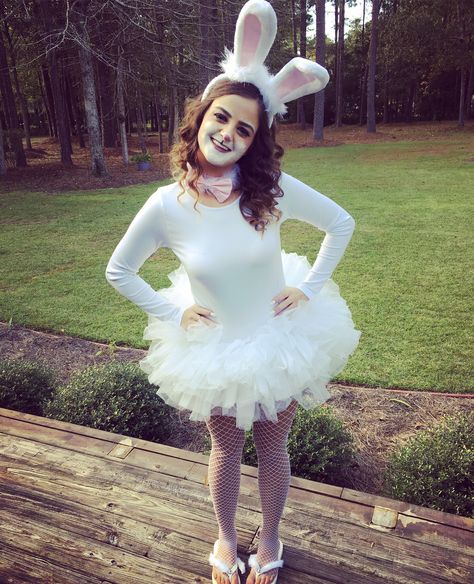 Bunny Tutu Costume, Cute Bunny Costume For Women, Easter Costume Women, Easter Bunny Costume Women, Diy Bunny Costume Women, Easter Costume Ideas, Rabbit Costume Diy, Rabbit Costume Women, Diy Bunny Costume