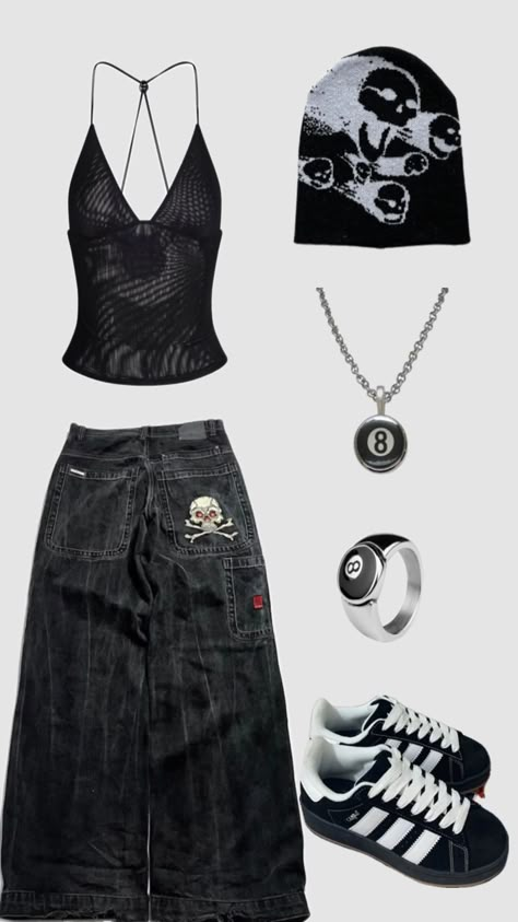 Created by kwiatipati123 on Shuffles Baggy Outfit Ideas, Street Style Outfits Casual, Trashy Outfits, Diy Clothes Design, Easy Trendy Outfits, Swaggy Outfits, Dream Style, Really Cute Outfits, Edgy Outfits