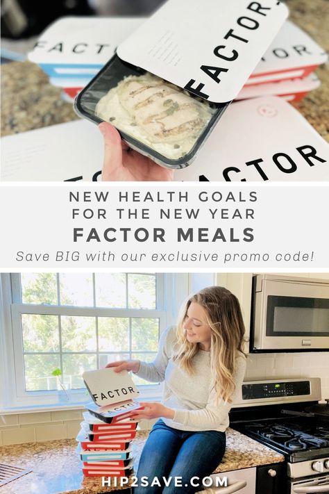 Factor Meals Before And After, Factor Meals, Year Goals, Keto Vegan, Chef Inspiration, Cooking Homemade, New Year Goals, Meal Delivery Service, Busy People