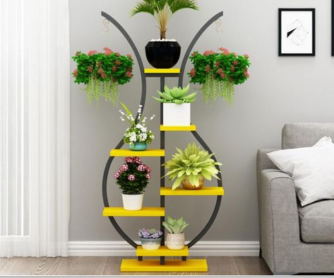 Shelf flowerpot shelf balcony shelf living room simple decorative vase flower shelf indoor balcony flowerpot hanging| | - AliExpress Inside Plants Decor, Plant Stand Decor, Flower Shelf, Indoor Balcony, Balcony Flowers, Support Pour Plante, Floor Plants, Garden Balcony, Plant Stand Indoor