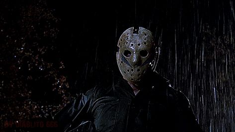 friday the 13th a new beginning gif Friday The 13th Magic, Slasher Icons, Jason Voorhees Gif, Jason Gif, Jason Voorhees Costume, Friday The 13 Movie Poster, Friday The 13th 2009, Jason Horror, Friday 13 Meme Funny