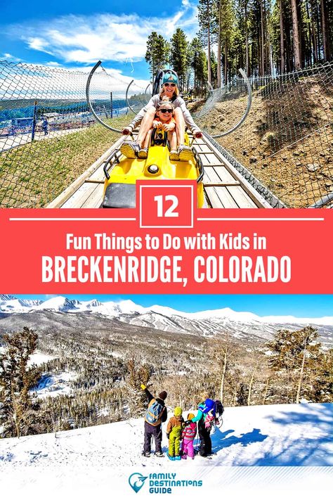 Things To Do In Breckenridge Colorado, Colorado With Kids, Breckenridge Colorado Winter, Colorado Family Vacation, Colorado Christmas, Colorado Rocky Mountains, Colorado Trip, Colorado Summer, Colorado Winter