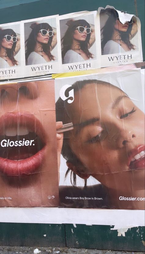 Glossier Girl, Types Of Aesthetics, Boy Brow, Cherry Cola, Girls Braids, Beauty Shoot, Book Design Layout, Beauty Shots, Social Media Advertising