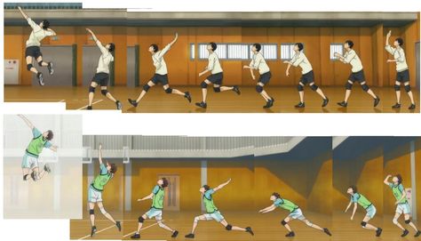 Kageyama and Oikawa serve Jump Serve Volleyball, Jump Serve, Volleyball Serve, Volleyball Inspiration, Volleyball Tips, Volleyball Workouts, Haikyuu Volleyball, Volleyball Training, Volleyball Drills