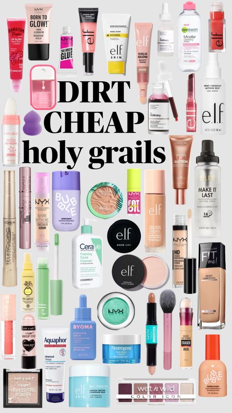 Drugstore makeup 🔛🔝#beauty #target #inspo #shopping #makeup #elf #lips #dupes #favs Smart Boards, Skincare Wishlist, Cleaning Hacks Tips And Tricks, Makeup Tuts, Makeup Help, Dirt Cheap, High End Makeup, Affordable Makeup, Makeup To Buy