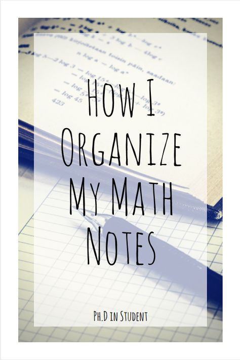 How I Organize My Notes for Math - A Ph.D in Student - Writing notes for math isn't the same as writing notes for English or other studies. You need to make sure that when you get home, you can understand what you've written down! This includes step-by-step directions and making sure your directions are easy for you to understand! - A blog for non-traditional, working, parent, returning, and adult college students. Notetaking Methods College Students, Flash Cards Ideas Study Math, How To Understand Math, Note Making Ideas Student, Maths Notes Ideas, How To Organize Notes, College Algebra Notes, How To Take Math Notes, Maths Notes Aesthetic