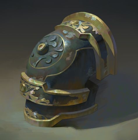 ArtStation - Metal Rendering, Naranbaatar Ganbold Metal Rendering Tutorial, Metal Digital Art, Metal Tutorial, Metal Drawing, How To Render, Props Concept, Photoshop Artwork, Hand Painted Textures, Props Art