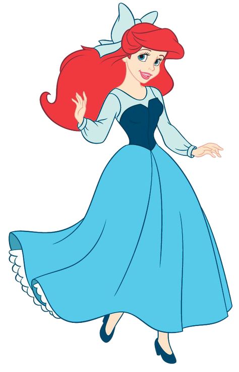 Ariel Human Dress, Human Ariel Costume, Princess Ariel Costume, Ariel Clipart, Human Ariel, Ariel Human, Ariel Blue Dress, Human Clipart, Ariel Outfit