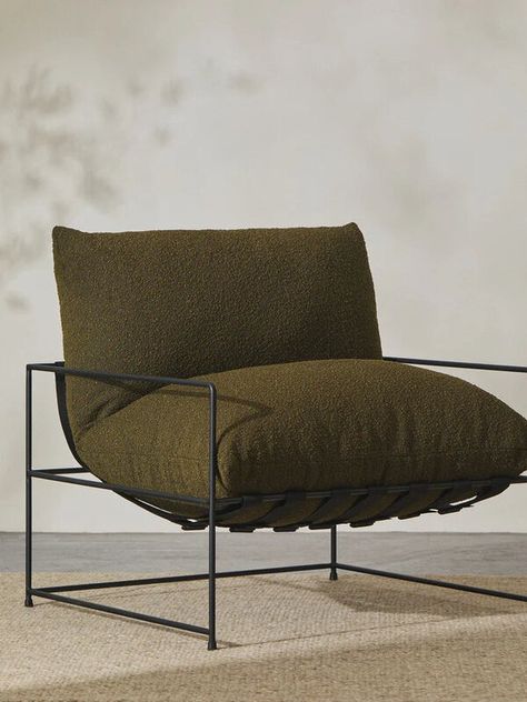 Savvy Sling Chair Wide Olive Velvet Cocktail Chair, Feature Chair, Love Chair, Cocktail Chair, Living Room Update, Sling Chair, Slipcovers For Chairs, Occasional Chairs, Moss Green