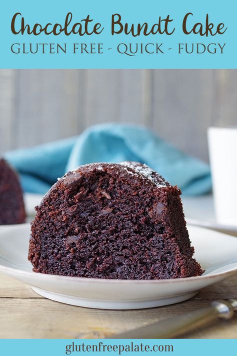 Gluten Free Bundt Cake, Cookies Sans Gluten, Gluten Free Chocolate Recipes, Gluten Free Cake Recipe, Chocolate Bundt, Gluten Free Chocolate Cake, Gluten Free Chocolate Chip Cookies, Gluten Free Chocolate Chip, Chocolate Bundt Cake