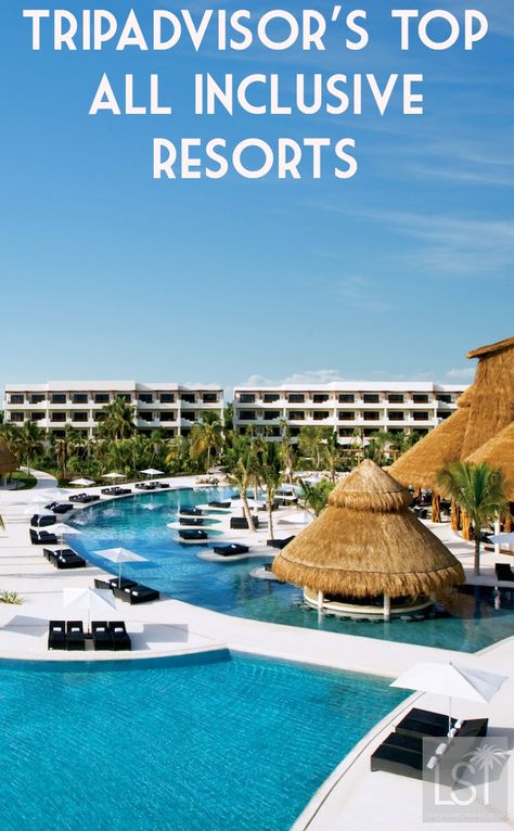 Travel review site, TripAdvisor, has released its list of the top 25 all-inclusive resorts in the world, including RCI resort Secrets Maroma Beach. Secrets Maroma Beach, Top All Inclusive Resorts, Popular Honeymoon Destinations, Caribbean Honeymoon, Secrets Resorts, Best All Inclusive Resorts, All Inclusive Vacations, All Inclusive Resort, Romantic Vacations