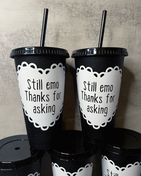 I’ve been asked for these to come back a few times now and I’m sorry it took a while 🫶🏻 Only 9 available so be quick ✨🖤 Still emo thanks for asking #artist #emo #alternative #alternativefashion I M Sorry, M Sorry, Alternative Fashion, Come Back, Take That, Gifts, Quick Saves