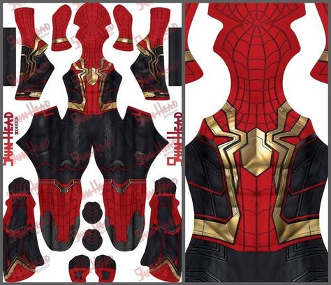 Spiderman Suits, Spider Man No Way Home, No Way Home, Halloween Men, Cosplay Diy, Head Design, Miles Morales, Movie Costumes, Rubber Shoes