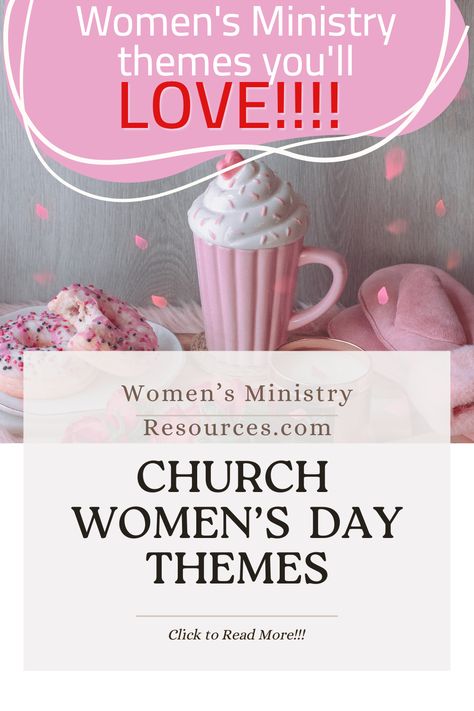 Transform your women's ministry with our thoughtfully crafted themes. Embrace God's love, connect with like-minded women, and create lasting memories. #WOMENSMINISTRY😁 Women Conference Themes, Christian Retreat Themes, Church Ladies Tea Party, Womens Retreat Themes, Womens Day Theme, Retreat Themes, Womens Ministry Events, Christian Women's Ministry, Ladies Event