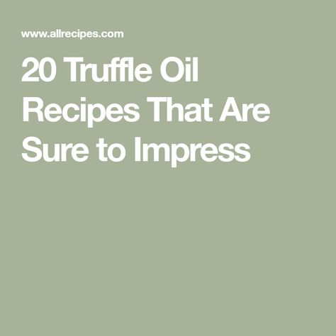 Truffle Oil Recipes, Parmesan Truffle Fries, Winter Vegetable Soup, Black Truffle Oil, White Truffle Oil, French Fried Potatoes, Blue Cheese Sauce, Dipping Oil, Fancy Appetizers