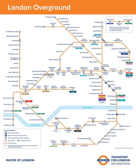 London Overground Network Map Chiswick Park, Underground Tube, Station Map, London Overground, Train Map, Clapham Common, Finsbury Park, Charing Cross, Train Times