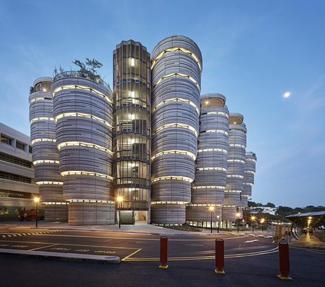 Singapore - Most Beautiful Buildings That Defy Gravity Photos | Architectural Digest Heatherwick Studio, Collage Nature, Nanyang Technological University, Singapore Architecture, Thomas Heatherwick, World Architecture Festival, Architecture Wallpaper, Building Concept, Famous Architects