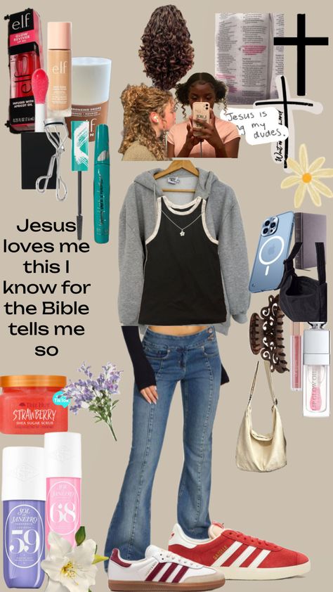 Youth group/church outfit Youth Group Outfits, Youth Group Outfit, Group Outfits, Church Outfit, Apricot Oil, Youth Group, Church Outfits, Lip Glow, Jesus Loves Me