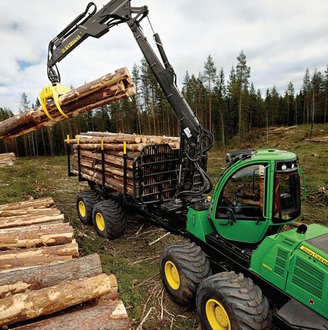 Logging Equipment, Forestry Equipment, Heavy Machinery, Heavy Equipment, John Deere, Tractor, Outdoor Power Equipment, My Pictures, Deer