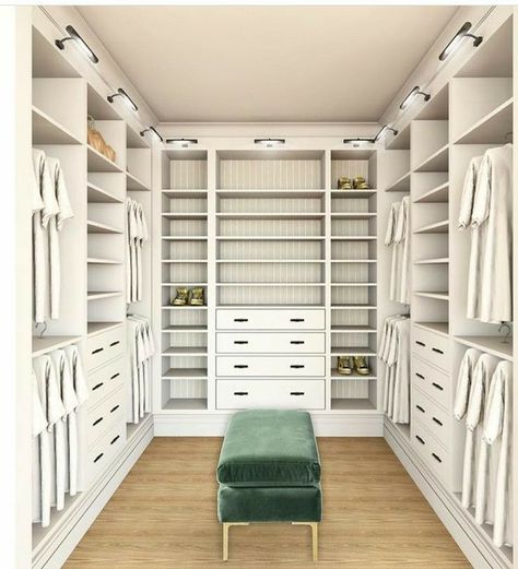 His And Her Closet Ideas Small Walk In, Built In Shoe Storage Closet Master Bedrooms, Master Closet Design Walk In, Mini Walk In Closet Ideas, Narrow Closet Ideas, Very Small Closet Ideas, Mini Walk In Closet, Master Closet Design Layout, Walk In Closet Ideas Small