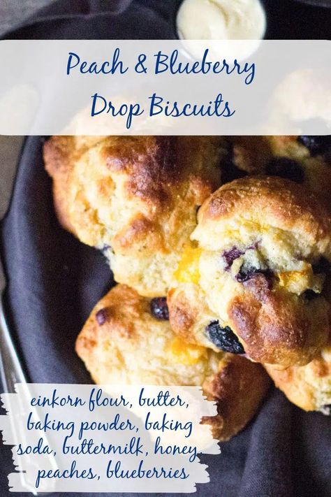 Banana Almond Muffins, Easy Drop Biscuits, Einkorn Recipes, High Altitude Baking, Bread Sweet, Blueberry Banana Bread, Honey Bread, Honey Cornbread, Banana Oat Muffins