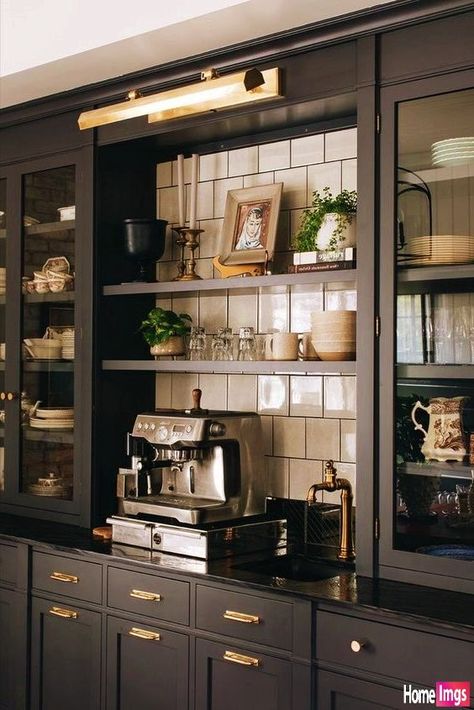 [Sponsored] 61 Great Coffee Bar Ideas Kitchen Counter Guides You'll Be Amazed By In No Time #coffeebarideaskitchencounter Small Coffee Station Ideas Kitchen, Built In Espresso Bar, Coffee Nooks In Kitchen, Tea And Coffee Station Kitchen, Built In Coffee Station, Hotel Coffee Station, Counter Coffee Bar Ideas, Coffee Nook In Kitchen, Tea Station Ideas