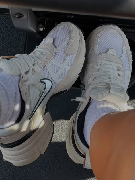 Nike shoes, sneakers, gym shoe Nike Dad Shoes Women, Workout Shoes For Women Nike, Nike V2k Outfit Woman, Gym Shoes For Women Nike, Nike Al8 Sneaker Outfit, Nike Aesthetic Outfit, Nike Vapormax Outfit, Nike 270 Women Outfit, Nike V2k Run Outfit