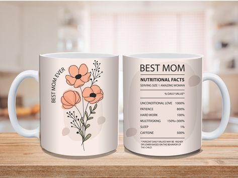 Mother's Day, Mother's Day Gift, Gift for Mom, Coffee Mug, Personalized Mug, Handmade, Bibi Custom Shop, Dishwasher-Safe, Microwave-Safe, Lead and BPA-Free Mother's Day Mugs, Mom Christmas, Christmas Mom, Gifts For Your Mom, Mom Mug, Your Mom, Heartfelt Gifts, Christmas Mugs, Delivery Service