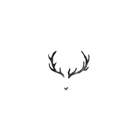 Buck Deer Tattoos For Women, Dainty Deer Antler Tattoo, Reindeer Tattoo Small, Fine Line Stag Tattoo, Minimalist Antler Tattoo, Deer Tattoo Minimalist, Simple Deer Antler Tattoo, Minimal Deer Tattoo, Dear Head Tattoo