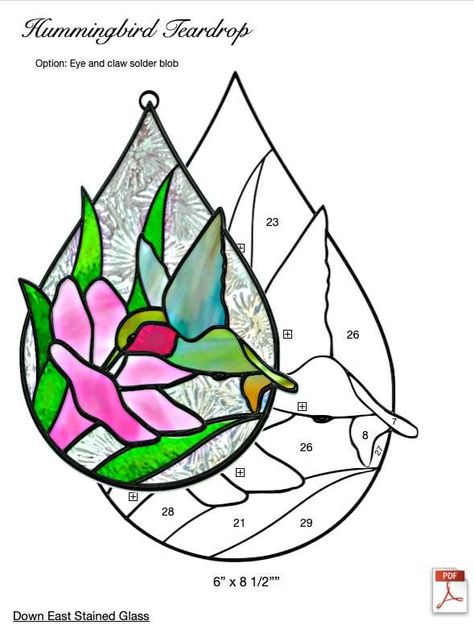 Bungee Fitness, Batik Diy, Glass Hummingbird, Stained Glass Pattern, Making Stained Glass, Stained Glass Birds, Stained Glass Decor, Custom Stained Glass, Glass Garden Art