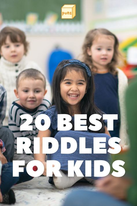 Riddles are excellent for kids because they encourage creativity and will guarantee a good laugh. Read the best riddles for kids. #riddles #humor #laugh #fun Kids Riddles With Answers Funny, Best Riddles With Answers, Best Riddles For Kids, Best Riddles, Fun Riddles With Answers, Riddles For Kids, Funny Riddles, Best Riddle, Riddles