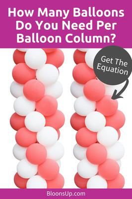 Hosting a party soon?  Balloon columns are a festive and affordable way to add wow-factor to your decorations. This how-to guide from Balloon Decoration Guide takes the guesswork out of balloon math – discover exactly how many balloons you need to create a show-stopping column, no matter the size. Volleyball Balloon Columns, How Many Balloons For A Column, Ballon Column, Column Ideas, Number 15, Diy Balloon Decorations, Balloon Stands, Diy Balloon, Who Asked