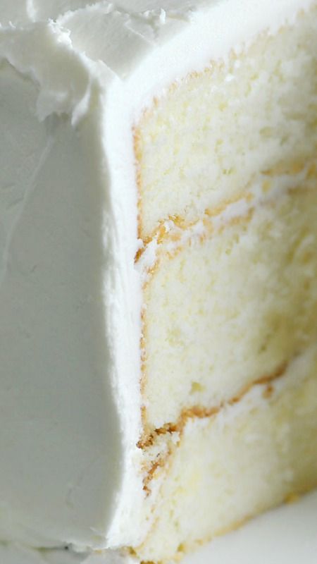 Best White Cake Recipe Ever, The Best White Cake Recipe Ever, Simple White Cake Recipe, Best White Cake, Best White Cake Recipe, Simple White Cake, Homemade White Cakes, Moist White Cake, Baked Desserts