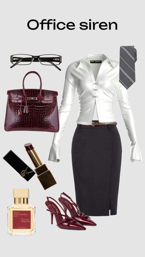 Lawyer Outfit Aesthetic, Bank Outfits Work, Female Lawyer Outfit, Lawyer Fits, Movie Fashion Outfits, Lawyer Outfits, Secretary Outfits, Office Siren, Venus Fashion