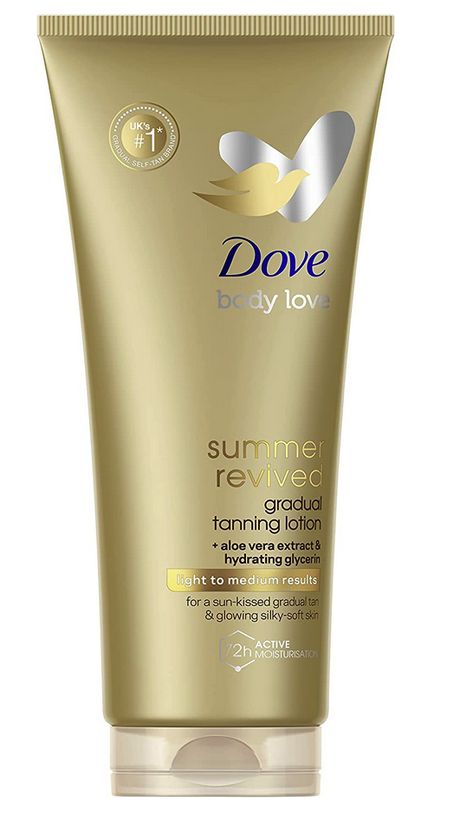 Dove Vanilla Body Lotion, Dove Products Skin Body Lotion, Dove Lotion Coconut, Dove Gradual Tan, Dove Beauty Cream, Gradual Tanning Lotion, Gradual Tan, Makeup List, Aloe Vera Extract